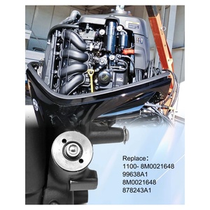 2 embouts d'extrémité de réglage d'inclinaison 8M0021648 pour moteur <span class=keywords><strong>hors</strong></span>-<span class=keywords><strong>bord</strong></span> Mercury Mariner 75-250HP 99638A1 878243A1 - Product Image 3