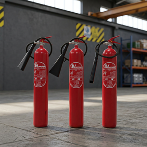 Extincteur au dioxyde de carbone CO2 de 6 kg pour les incendies électriques, les laboratoires et les salles de serveurs - Product Image 2
