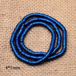 الحجر الطبيعي الهيماتيت الخرز شقة جولة فضفاض خزر عازل لصنع المجوهرات - Product Image 4