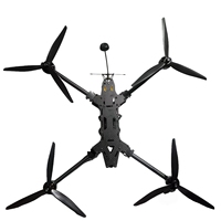 Grande quantité de drones FPV pliables de 15 pouces, charge utile lourde, longue durée de vol avec caméra de vision nocturne, drones de course FPV
