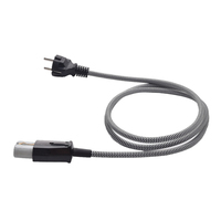 Carrete de Cable eléctrico TianTai IEC VDE Europa 250V Cable de alimentación AC BS CEE PVC chaqueta PC de goma para ordenador hogar CN enchufe estándar
