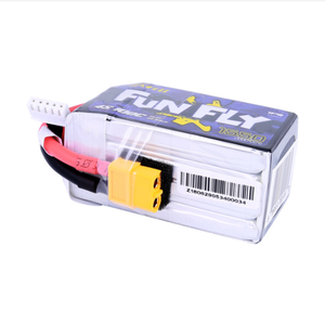 <span class=keywords><strong>Tattu</strong></span> 1550mAh <span class=keywords><strong>4s</strong></span> 100C 14.8V <span class=keywords><strong>FunFly</strong></span> XT60 Plug Ready Stock Lipo Battery Pack pour la pratique - Product Image 2