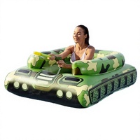 Pistolet à eau gonflable en PVC camouflage pour piscine, jouet aquatique de combat extérieur, idéal pour la maison, les centres de villégiature, les hôtels, la plage, le lac, les fêtes à la piscine