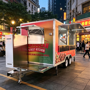 Pizza Food Trailer Vintage Food Trailer Food Trailer Equipment Food Trailer Cabinets <b>Bakery</b> Food Truck Trailer - Product Image 4