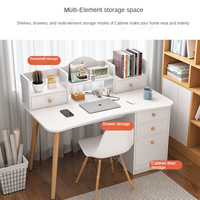 Bureau d'ordinateur économique, bureau d'étudiant, bureau simple pour la maison, la chambre à coucher, le bureau