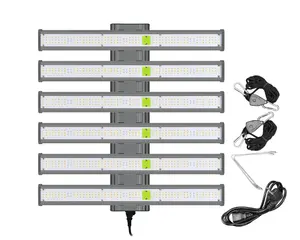 400ワット660w1000w6x6ftフルスペクトルコマーシャルLEDグローライトは、ヘンプファームの1000wHpsを交換します