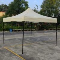 Cadre de tente pliable automatique en gros, barre transversale ovale en fer 13*26mm pour stand de salon professionnel