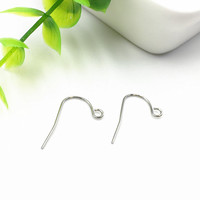 Bijoux en acier inoxydable 316L, boucles d'oreilles, crochet, perle naturelle, placage sous vide IP en or 18k, accessoires de bijoux DIY