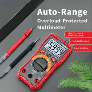 Multimètre numérique intelligent Delixi de haute précision, voltmètre de courant anti-brûlure pour électricien, vente en gros - Product Image 1