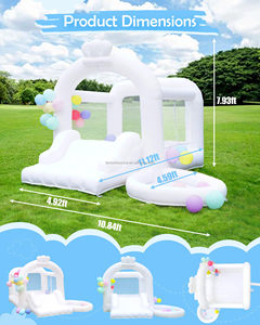 Château gonflable d'extérieur et d'intérieur pour fêtes privées et location commerciale - Product Image 3