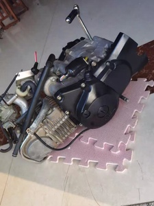 Ensemble moteur de moto d'occasion quatre temps à refroidissement par air, compatible avec <span class=keywords><strong>Honda</strong></span> WH125-6/S/13/13A Kaiying Fengying Little Rocket - Product Image 5