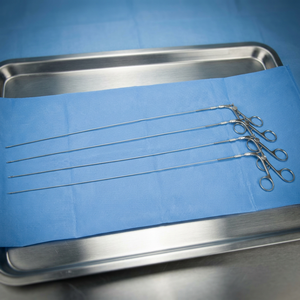 Porte-aiguille laparoscopique en acier, outil de simulation, forceps endoscopique pour la formation chirurgicale, instrument manuel, Classe I, certifié CE - Product Image 6