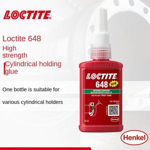 Henkel Loctite 648 Colle anaérobie résistante à l'huile résistante aux hautes températures Colle à vis Certification NSF Ingrédients Résine époxy - Product Image 3