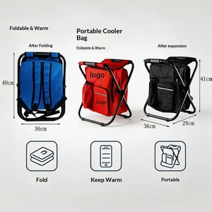 Taburete <span class=keywords><strong>de</strong></span> Camping <span class=keywords><strong>Multifuncional</strong></span> <span class=keywords><strong>de</strong></span> Tela Oxford, <span class=keywords><strong>Banco</strong></span> Aislante Portátil con Bolsa <span class=keywords><strong>de</strong></span> Hielo, Puede Transportarse como Mochila, Silla <span class=keywords><strong>de</strong></span> Pesca - Product Image 1