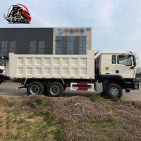 Camion benne Sinotruk Howo pour le transport de sable et de gravier, 371 ch, 6x4, camion benne Howo TX d'occasion