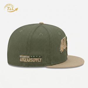 Gorras de Béisbol de Alta Calidad 4U, Nuevos Estilos, 6 Paneles, Ajustables, con Cierre a Presión, Logotipo Bordado Personalizado, Visera Plana, para Equipos de Béisbol - Product Image 5