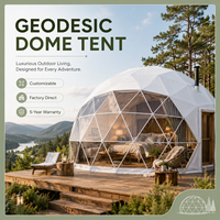 Tente Dôme Géodésique de Luxe Personnalisée pour Glamping, Hôtel, Chambre Ciel Étoilé, Camping en Plein Air, Hébergement, Fournisseur de Maisons pour Zones Scéniques