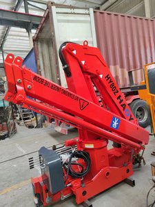 Mini <b>Truck</b> Manipulator KMU Crane Folding Telescopic Boom 4 Tons Electric Grua <b>Truck</b> for Sale - Product Image 6