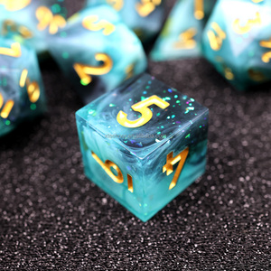 Custom RPG <strong>Dice</strong> 7 Pieces <strong>Set</strong> Board Games Sharp Edge <strong>Dice</strong> Resin DND <strong>Dice</strong> <strong>Set</strong> for Dungeons and Dragons Role Playing Table Game - Product Image 6