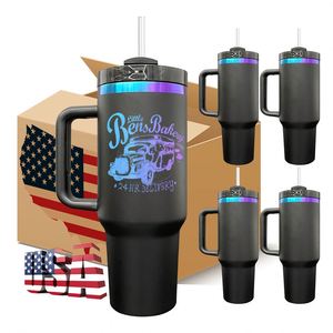 Vaso Térmico Chroma de 40oz para Aventuras, con Recubrimiento en Azul y Morado Degradado, Aislamiento al Vacío de Doble Pared y Recubrimiento en Polvo, Disponible en Almacén de EE. UU. - Product Image 1