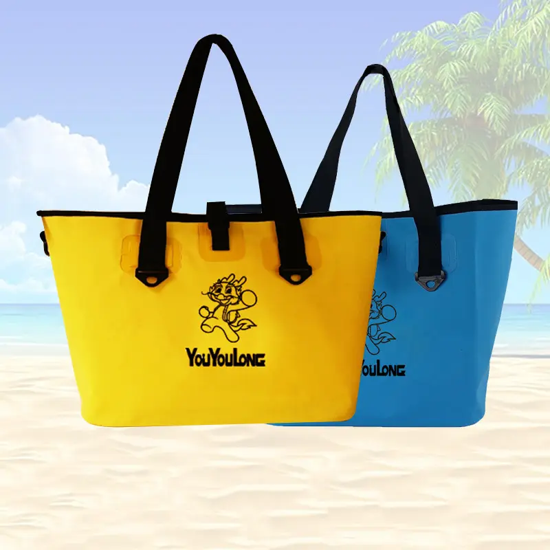 2024 New Products Custom Waterproof Travel Bag Pvc Outdoor Hiking Beach Leisure Swimming Shoulder Bag