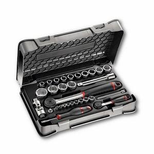 Juego de llaves de impacto Usag de 1/4 pulgadas, kit de herramientas de acero al cromo vanadio con llave y vasos para uso manual - Product Image 1