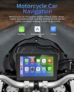 <span class=keywords><strong>GPS</strong></span> de navigation pour <span class=keywords><strong>moto</strong></span> 5 pouces, filaire, Carplay & Android Auto, écran étanche IPX7 1920x1080, double pour <span class=keywords><strong>moto</strong></span> 5.0, garantie 1 an - Product Image 6
