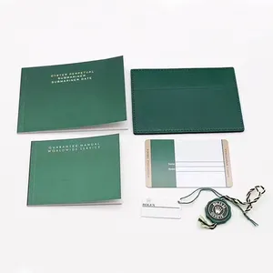 Wholesale Price Green Instructions Luxury Relojes Hombre Series Instructions Books For Rolex