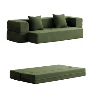 <span class=keywords><strong>Canapé</strong></span> en tissu <span class=keywords><strong>mousse</strong></span> souple <span class=keywords><strong>haute</strong></span> <span class=keywords><strong>résilience</strong></span> pour petits appartements, <span class=keywords><strong>canapé</strong></span>-lit pliable avec mécanisme de pliage droit, <span class=keywords><strong>canapé</strong></span>-lit 2-en-1 - Product Image 3