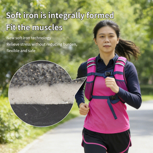 Nouveau modèle de gilet lesté robuste avec revêtement en fer pour la course à pied et l'entraînement physique H1100047 – Spécial Entraînement Fitness - Product Image 3