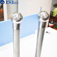 Buse de lavage de réservoir SIP fixe avec bride KMECO Spray Ball G63225- Lance