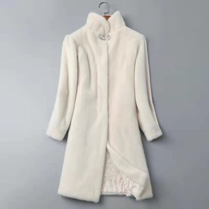 2022 meilleur prix mode belle vente chaude nouveau vison vers le bas femmes long <span class=keywords><strong>manteau</strong></span> <span class=keywords><strong>manteau</strong></span> de fourrure <span class=keywords><strong>d</strong></span>'âge moyen et personnes âgées vison vers le bas <span class=keywords><strong>manteau</strong></span> - Product Image 6