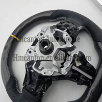 Volant de direction en cuir perforé en carbone nid d'abeille populaire pour Infiniti Q50 Q50l Q60