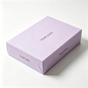 Cajas de Embalaje para Sushi al por Mayor, Cajas de Papel para Sushi de Grado Alimenticio, Cajas de Papel para Snacks <span class=keywords><strong>Suhi</strong></span> Personalizadas - Product Image 4
