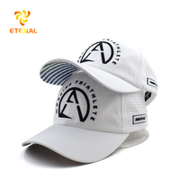 Casquette de baseball unisexe en tissu éponge non structurée, personnalisable en usine, avec logo brodé, pour performance, style Hip Hop Y2K, cyclisme et usage décontracté