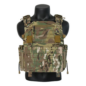 Gilet tattico con supporto per piastra traspirante a sgancio rapido in Nylon GAF 1000D con <span class=keywords><strong>SAPI</strong></span> M o L e piastra 10*12 pollici - Product Image 2