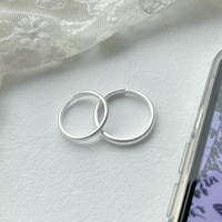 Anneaux de couple pour femmes et hommes en argent sterling S925, ronds, givrés, bijoux fins, cadeaux