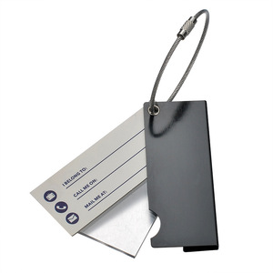 Nouvelle étiquette de <span class=keywords><strong>bagage</strong></span> haut de gamme résistante <span class=keywords><strong>à</strong></span> l'usure, étiquette de <span class=keywords><strong>bagage</strong></span> d'<span class=keywords><strong>avion</strong></span>, promotion publicitaire, LOGO imprimable, carte d'embarquement - Product Image 2