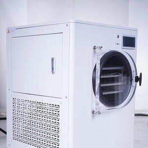 เครื่องอบแห้งอาหารแบบสุญญากาศ 120 กก. เครื่องไลโอฟิไลเซเตอร์สำหรับห้องปฏิบัติการ เครื่องทำกาแฟสำเร็จรูปแบบแช่แข็ง - Product Image 4