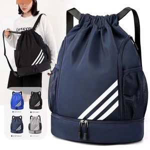 Borsa sportiva da palestra da <span class=keywords><strong>donna</strong></span> con coulisse per scarpe da uomo grande ciclismo basket da <span class=keywords><strong>donna</strong></span> bagaglio da viaggio <span class=keywords><strong>zaino</strong></span> Yoga da uomo - Product Image 3