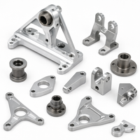 Pièces d'assemblage de supports aérospatiaux personnalisés en aluminium et titane, usinage CNC pour fournisseur OEM, ISO 9001, MOQ 1 (tolérance 0,005 mm)