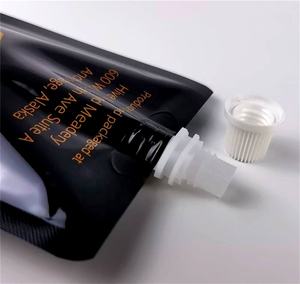 Bolsas de plástico con relleno personalizado, bolsa de líquido transparente con boquilla para cosméticos, 10ML, 20ML, 30ML - Product Image 4