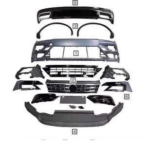 Kit carrozzeria R-LINE modificato <span class=keywords><strong>Tiguan</strong></span> per auto di fabbrica <span class=keywords><strong>Tiguan</strong></span> kit diffusore per paraurti anteriore per Volkswagen VW <span class=keywords><strong>Tiguan</strong></span> 2018 2019 <span class=keywords><strong>2020</strong></span> - Product Image 1