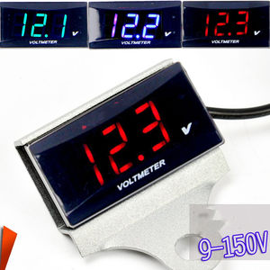 मिनी डिजिटल डीसी वोल्टमीटर दो-तार 5v-150v 0.28 "2 तारों वोल्टेज गेज टेस्टर मीटर डिजिटल वोल्टमीटर वाट मीटर - Product Image 3