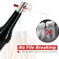 Lime endodontique sonique pour traitement de canal radiculaire, lime rotative sonique blanche, instrument endodontique