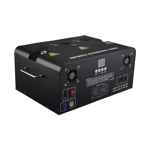 New Design 2000w Three Head Cold Spark Machine With Wireless Remote for Wedding Party Stage