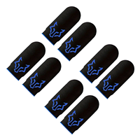 Gants de Gaming Mobile Pubg Manchons Tactiles Fibre de Carbone Fibre d'Argent Fibre de Cuivre Anti-Transpiration Manches de Doigt