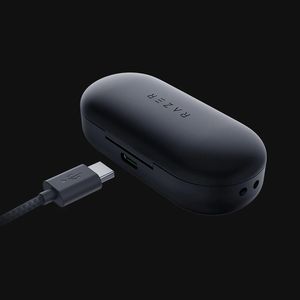 Razer Hammerhead True <strong>Wireless</strong> BT 5.0 Auto Pairing Gaming <strong>Earbuds</strong>: 60ms Low-Latency - IPX4 Water Resistant - Product Image 5