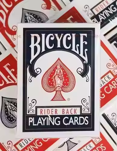 <span class=keywords><strong>Bicycle</strong></span> Rider Back Cartes à jouer Poker Game Deck Creative Exquisite Funny Poker Cards Board Game Unique Clear Pattern Poker - Product Image 4