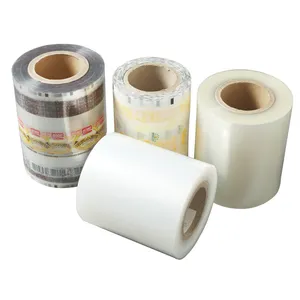 Food Grade Custom Printed Heat Sealable Hot Laminating Pouch Laminated PET Mylar Clear Plastic Wrap Roll Film For Packing